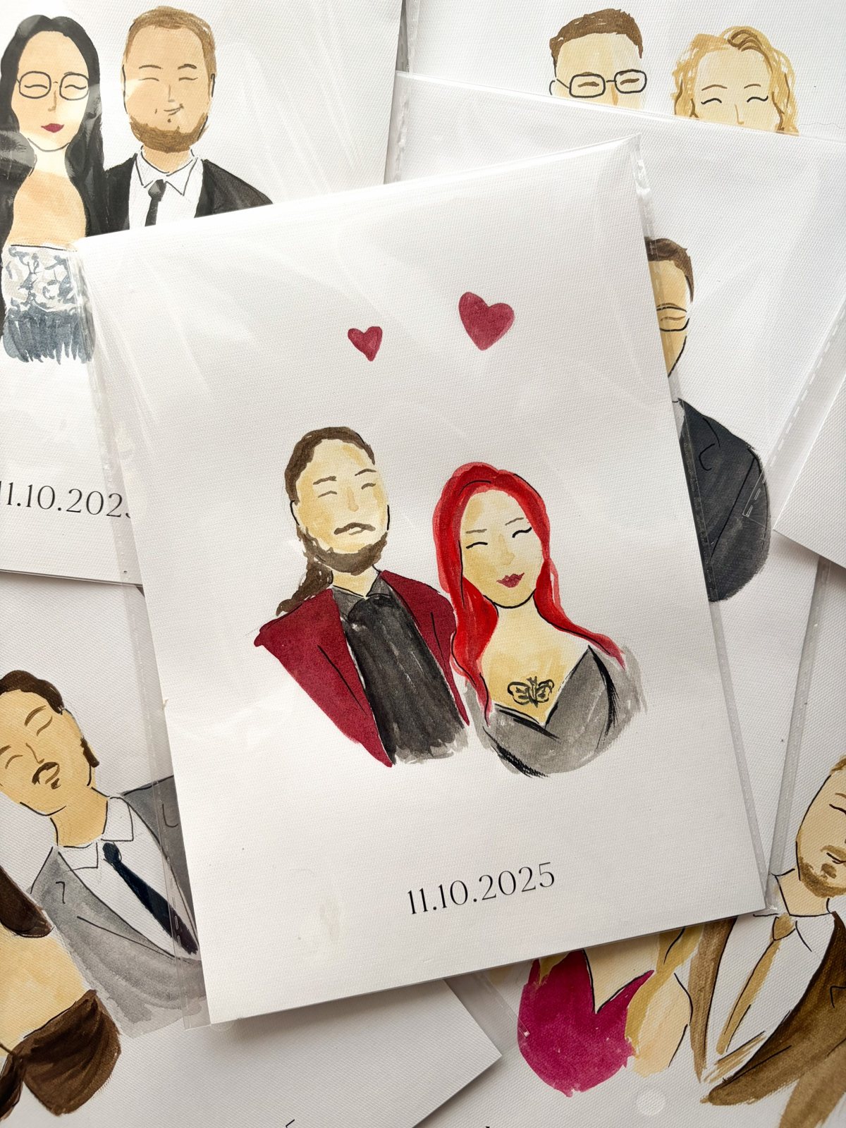 Malowanie na weselu — stanowisko Bella Art Wedding